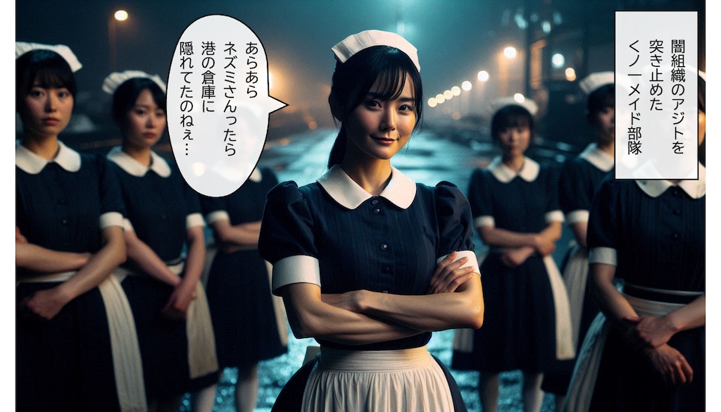 若き日のメイド長による強襲