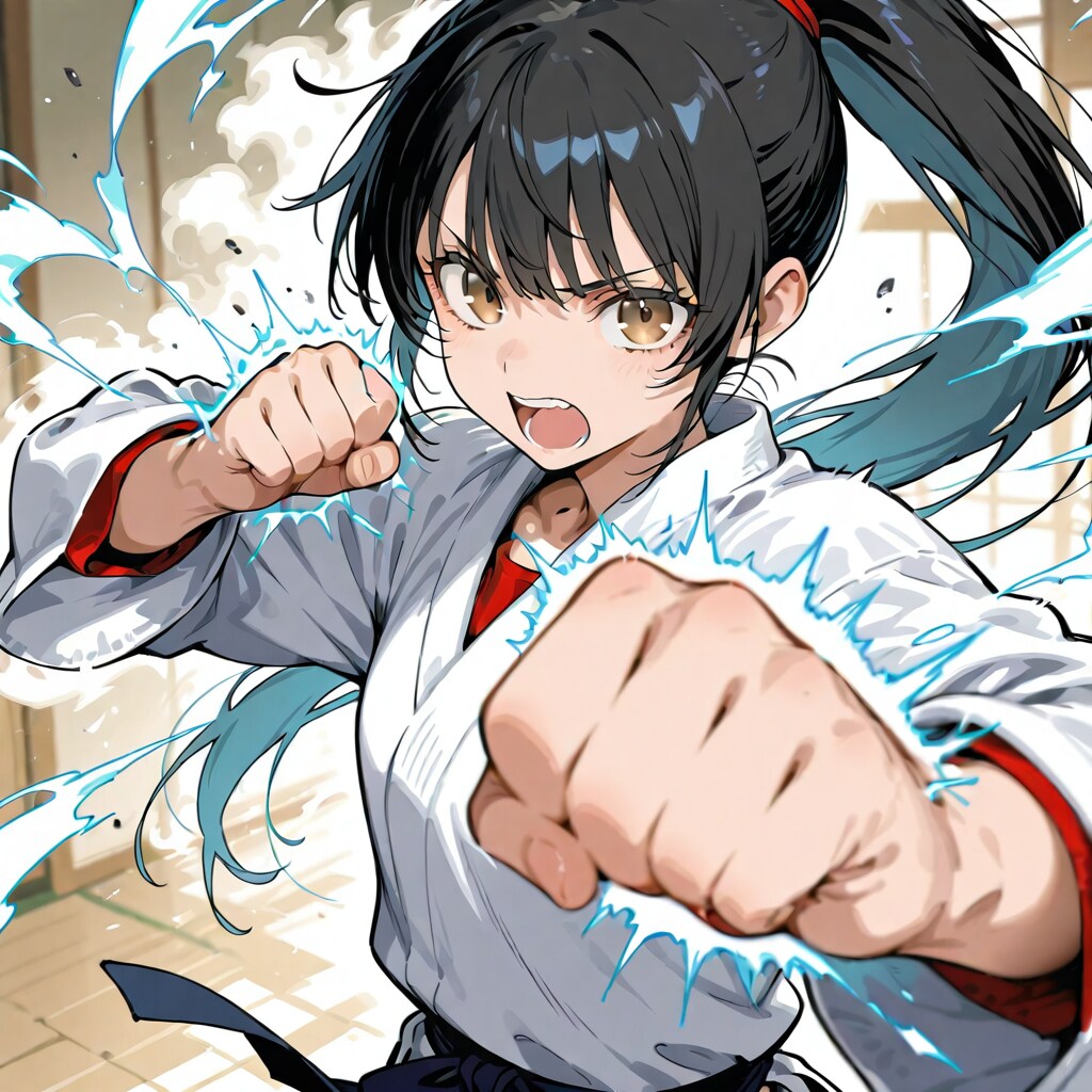 左正拳突き | の人気AIイラスト・グラビア