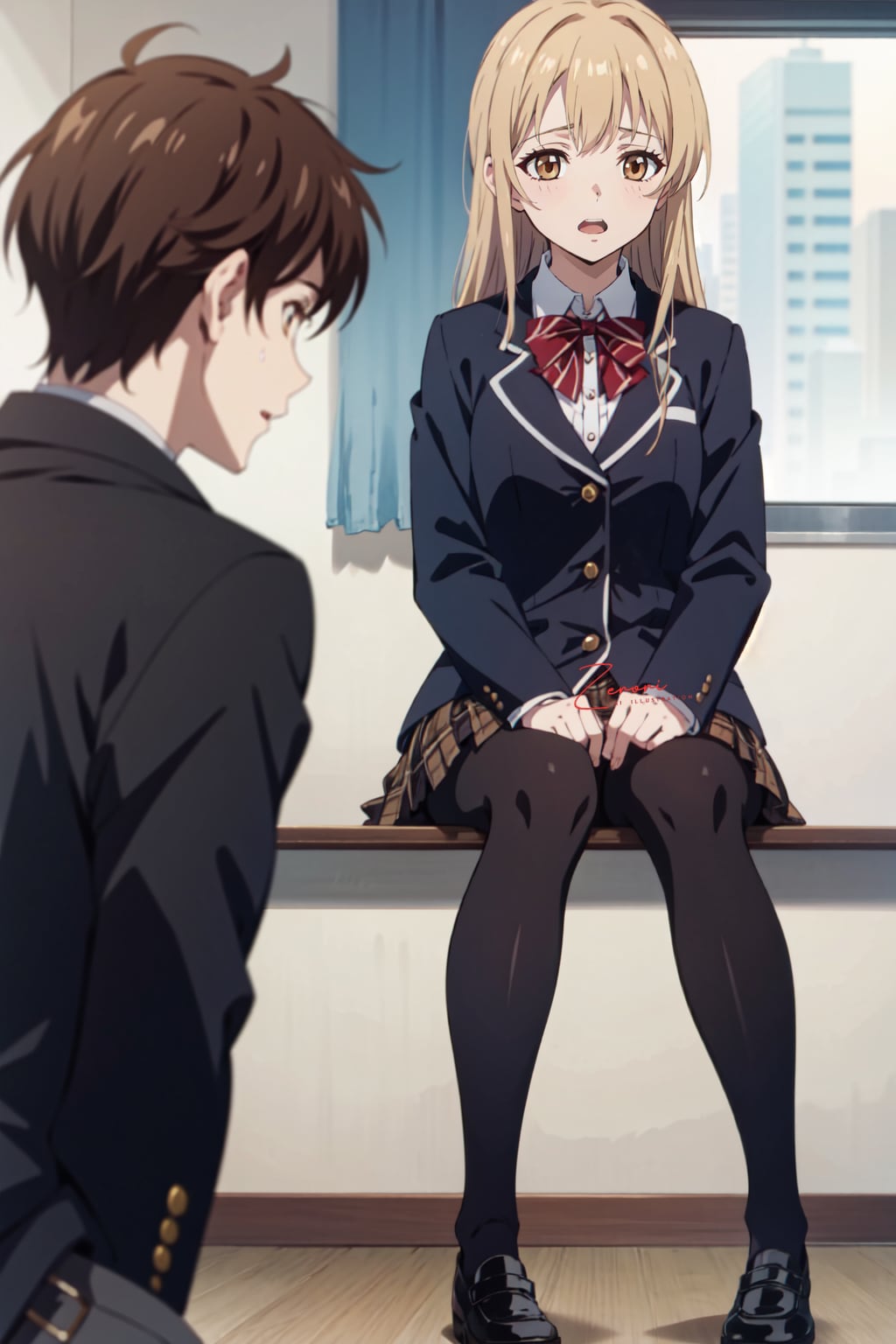 今日も呼び出されて…　椎名真昼(お隣の天使様)　Mahiru Shiina