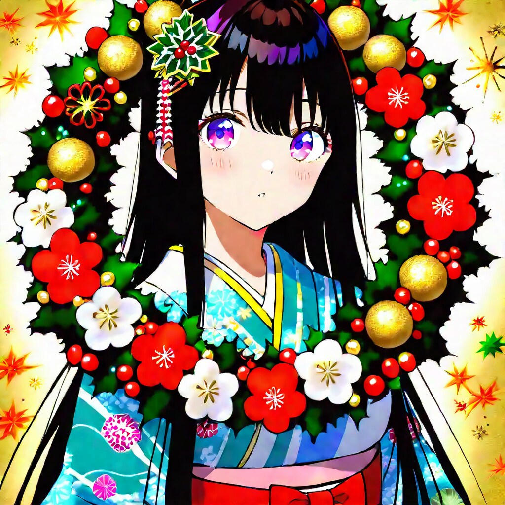 和風ちちぷいクリスマスクリスマス | の人気AIイラスト・グラビア