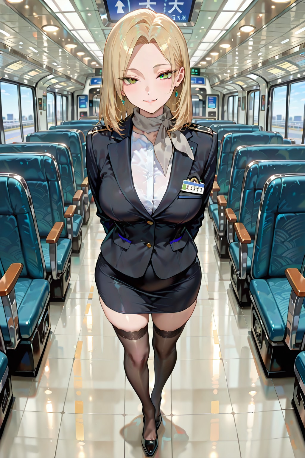 【CA】金髪お姉さん