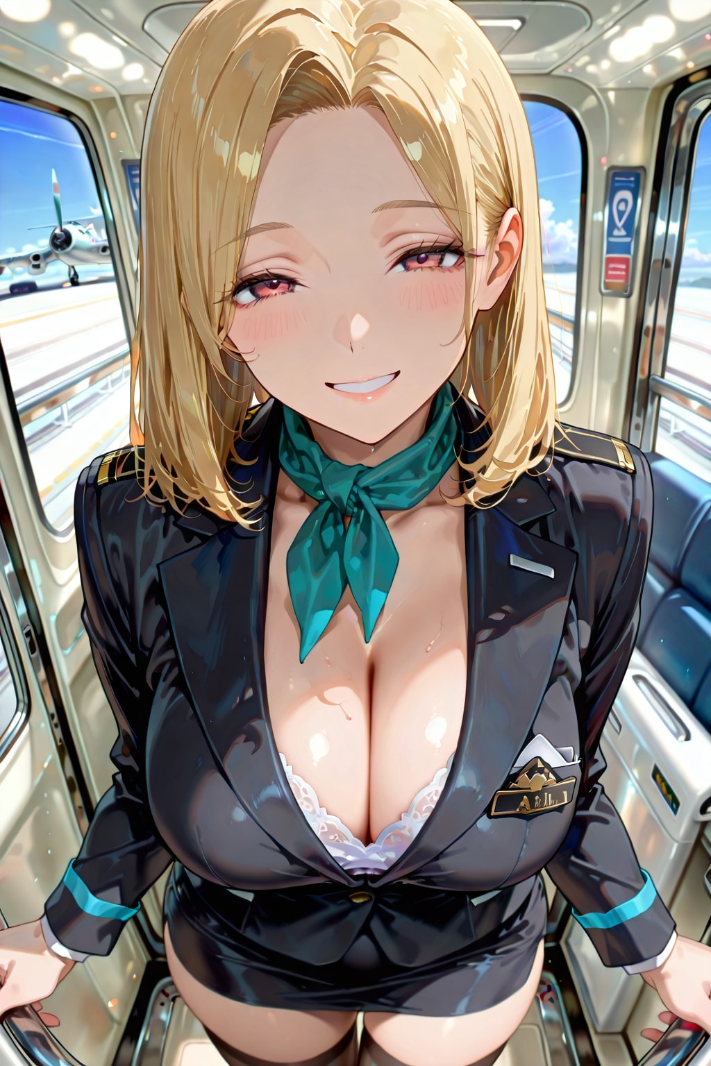 【CA】金髪お姉さん