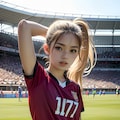 サッカー女子⚽️ 2枚目