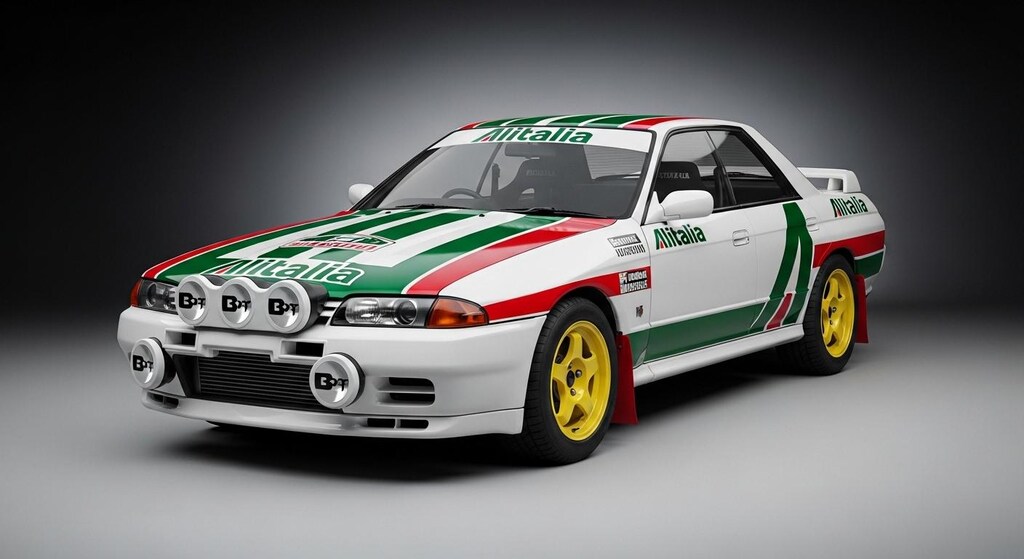 アリタリアR32GT-Rセダンラリーカー