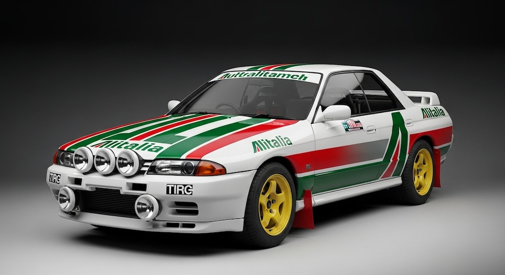 アリタリアR32GT-Rセダンラリーカー
