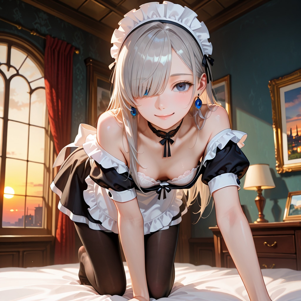 由璃亜 Maid Costume R15 (7)