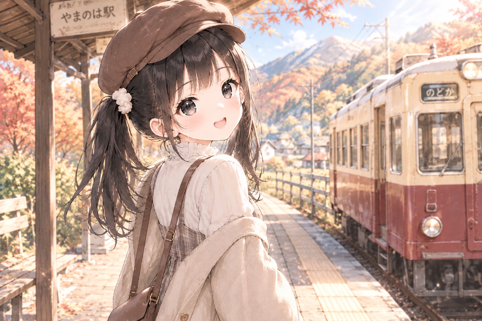 今日は鉄道の日〜♪どこまで行く？ | の人気AIイラスト・グラビア