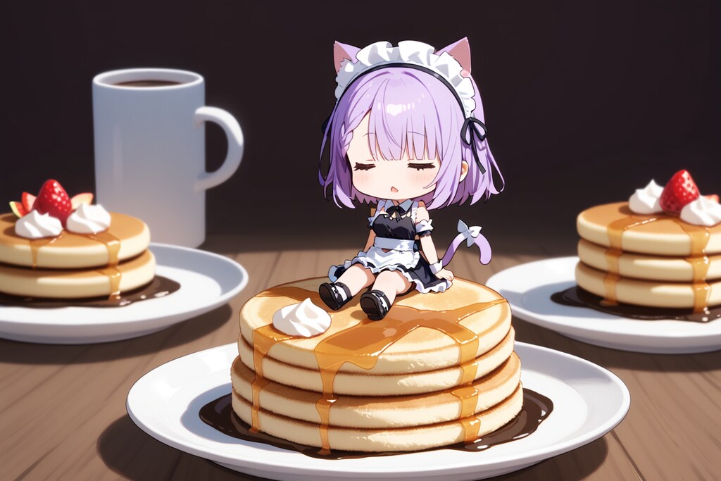 メイド猫ちゃん