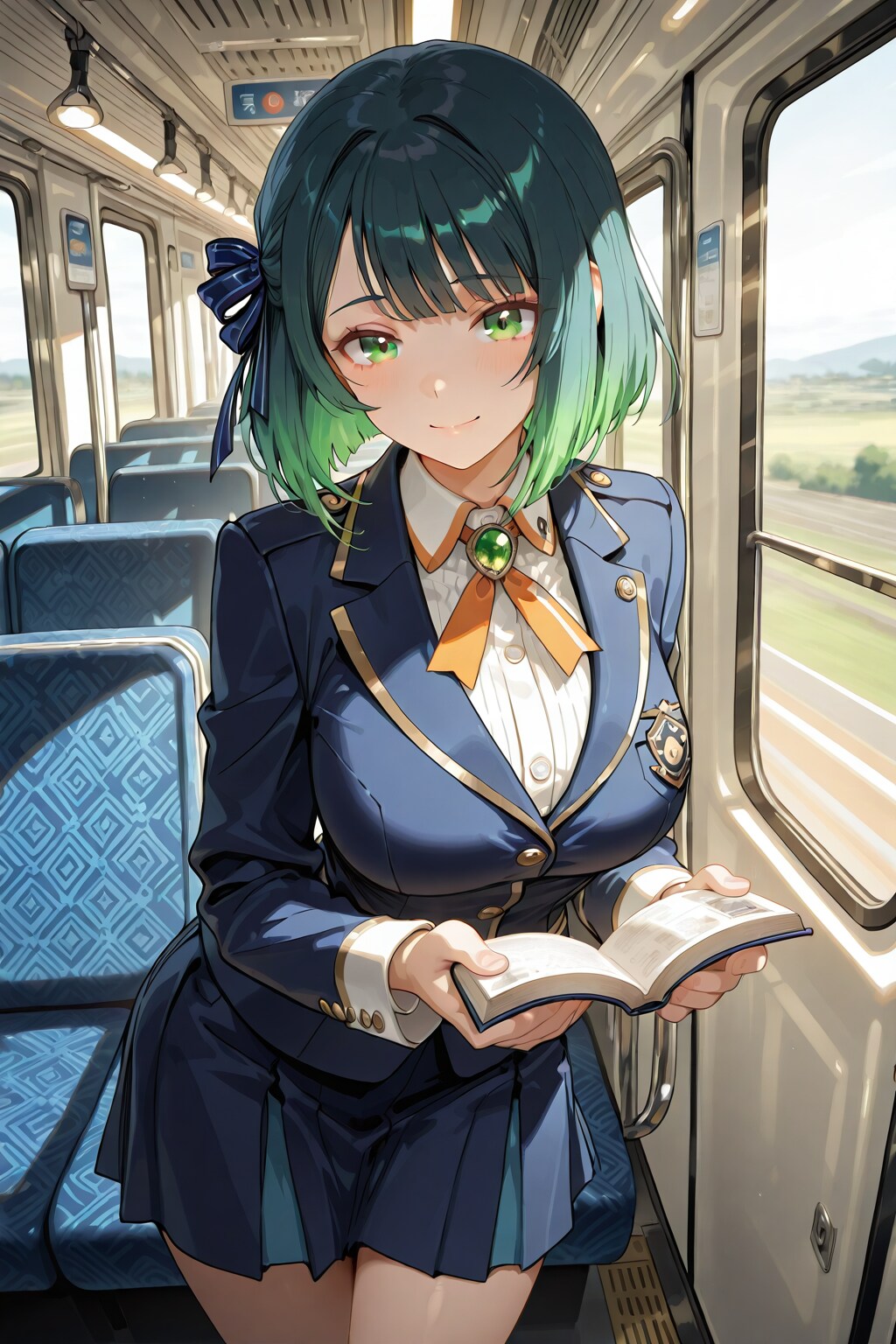 一人バスガイド