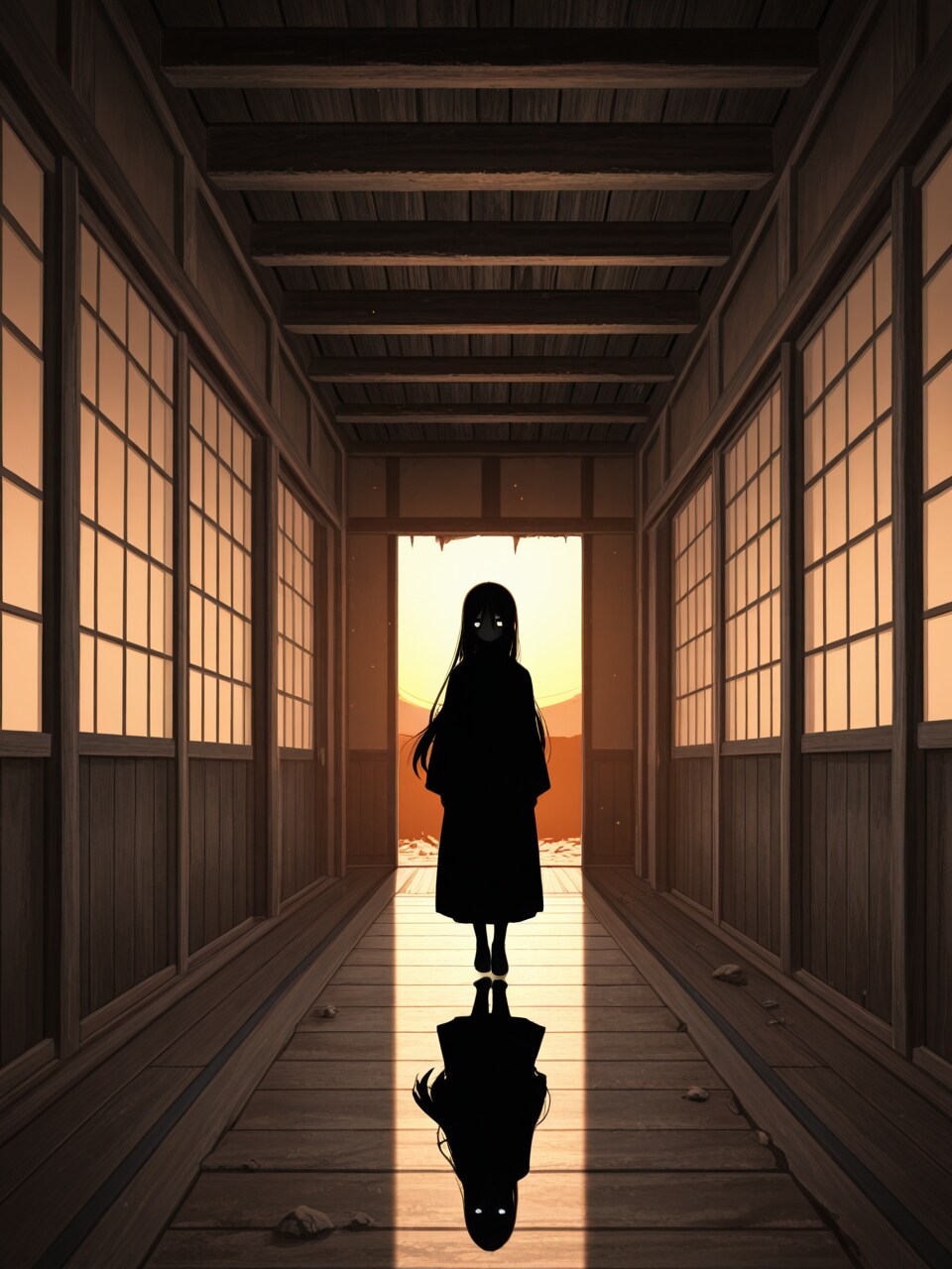 黒い影 | の人気AIイラスト・グラビア