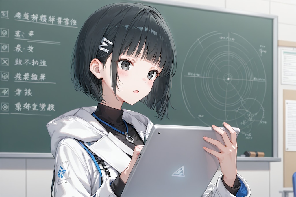 発表する妹ちゃん✨