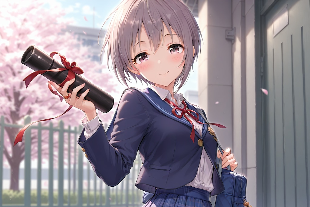 卒業しました！