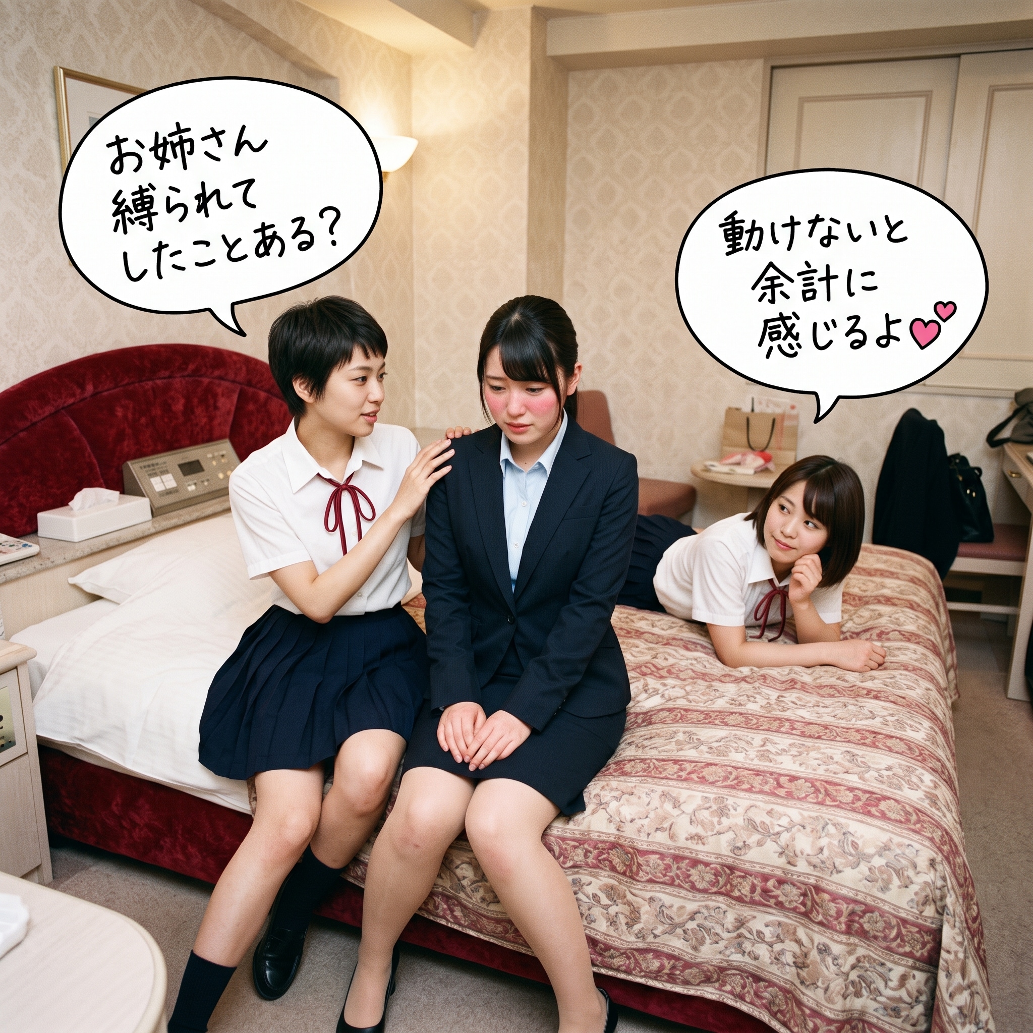 ガチレズJKとドノンケお姉さん