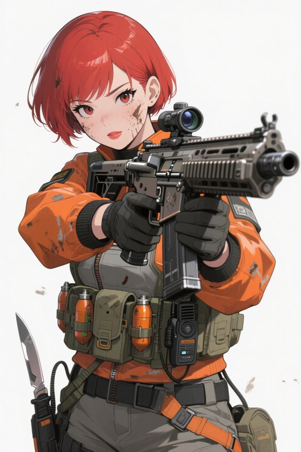 女性兵士（２） | の人気AIイラスト・グラビア