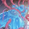 青緑スライムと赤触手 8枚目