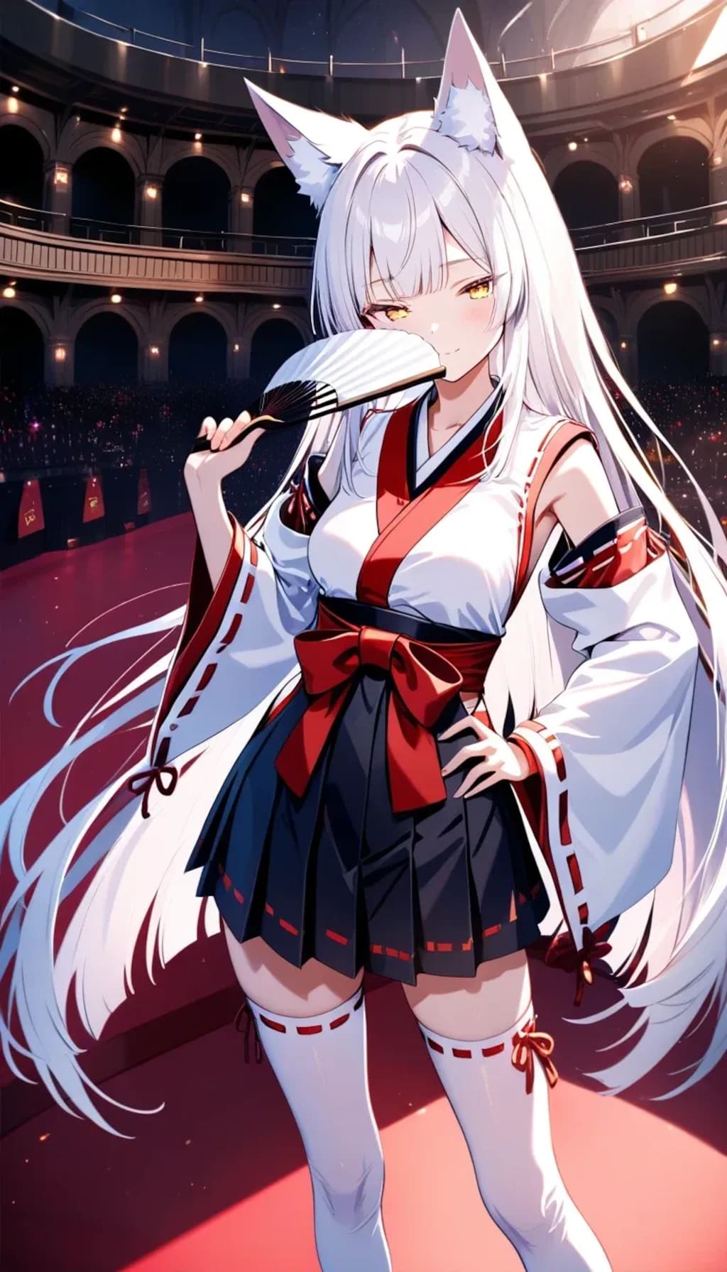 異世界SOS!!　五大賢者招集『異界召喚陣は発動したとはいえ、戦線は芳しくないのぉ……』白仙狐