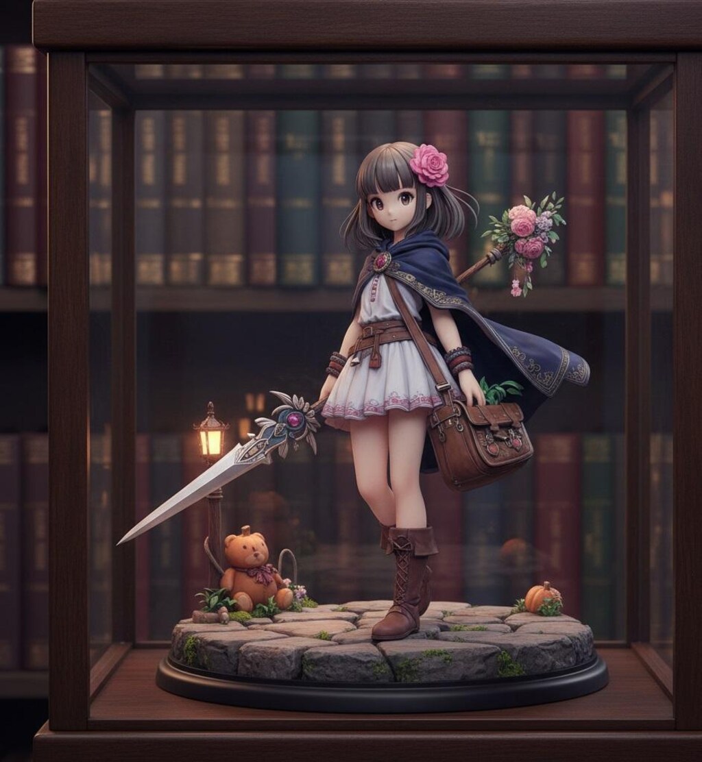 魔法少女シリーズ 絵/フィギュア化