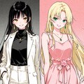 【コラボ絵御礼】常連客の凪咲さんとミア 2枚目