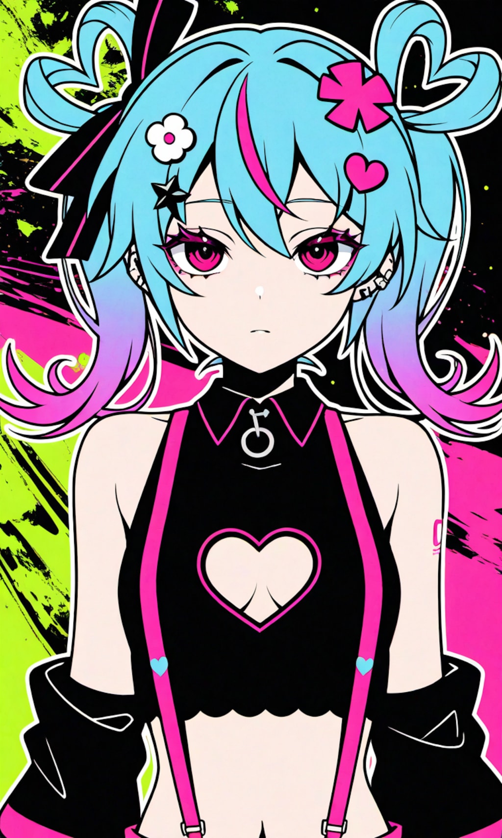 デコミク（ダークネス）:（フラットカラー）