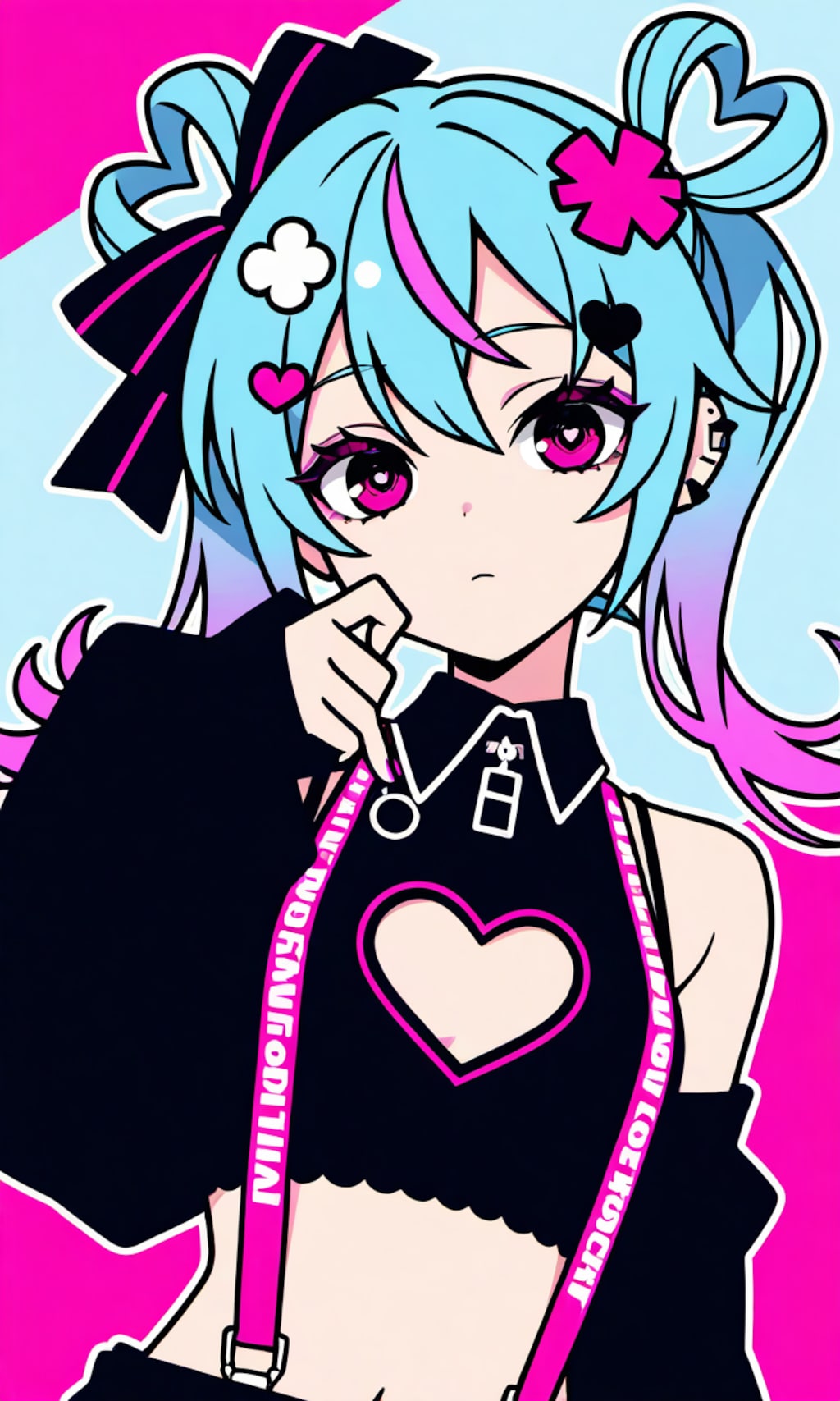 デコミク（ダークネス）:（フラットカラー）