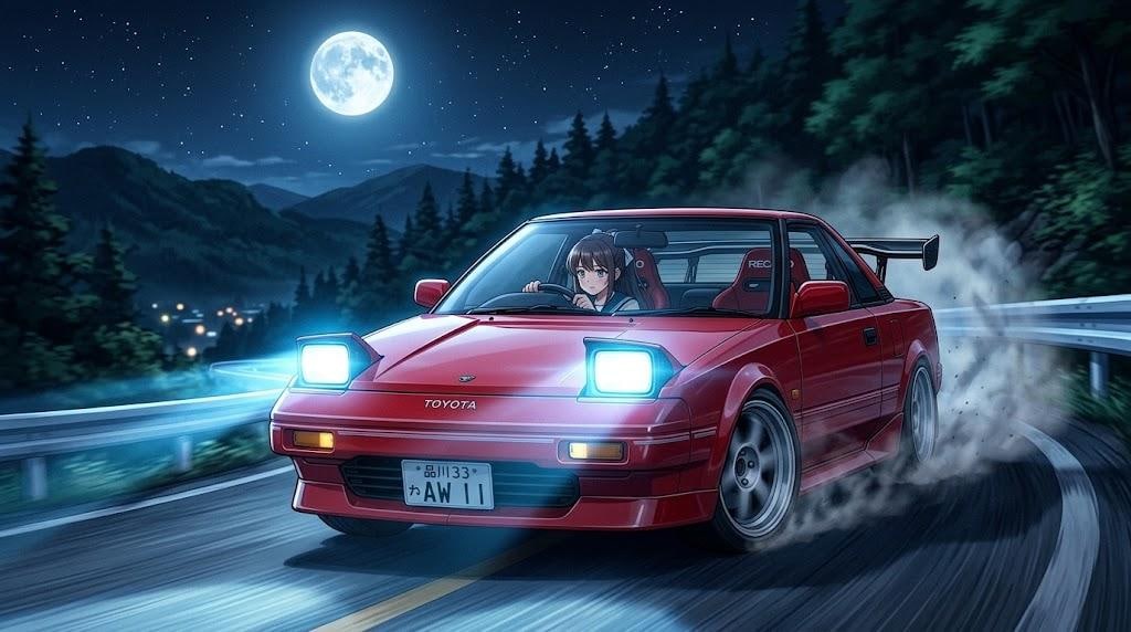 はっぴーピース✌ポニーテールちゃんMR2 AW11 S/C