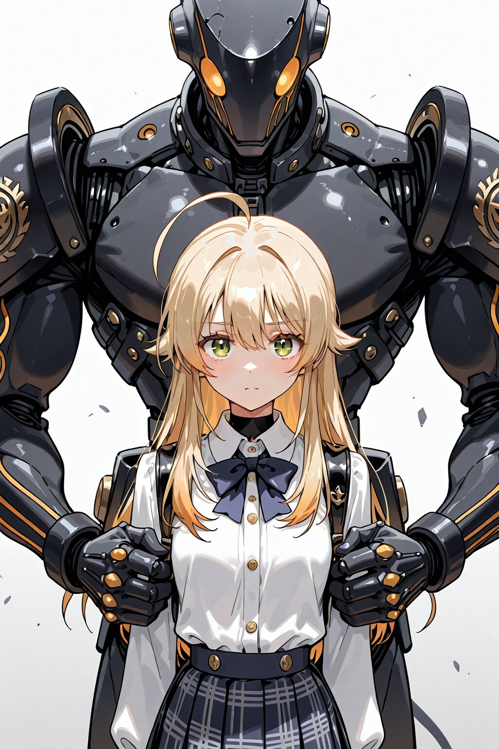 お嬢様新入生とガードロボ