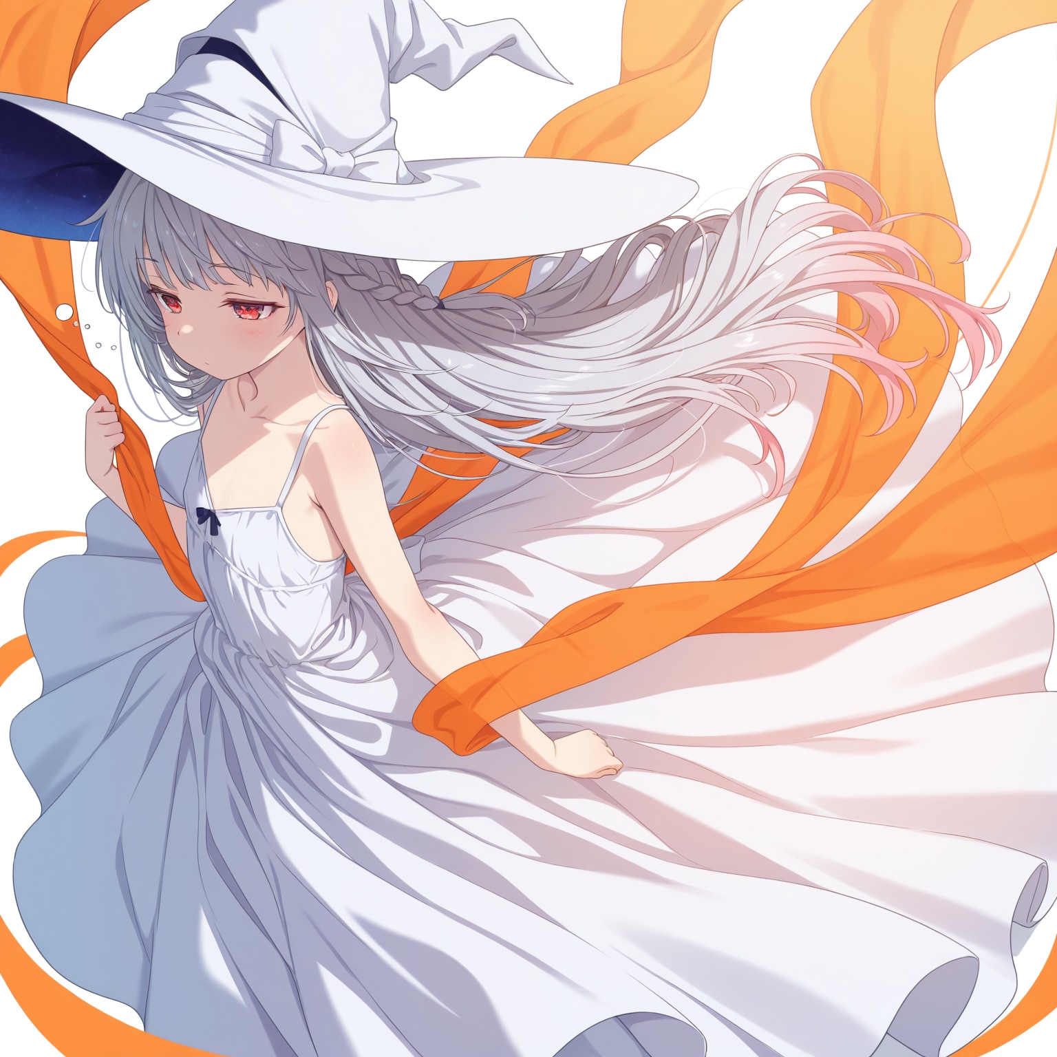 おねむな白の魔女 | の人気AIイラスト・グラビア