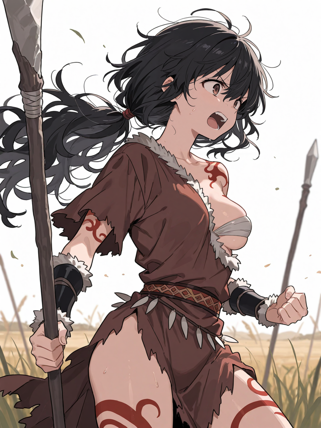 古代の女戦士