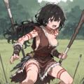 古代の女戦士 2枚目