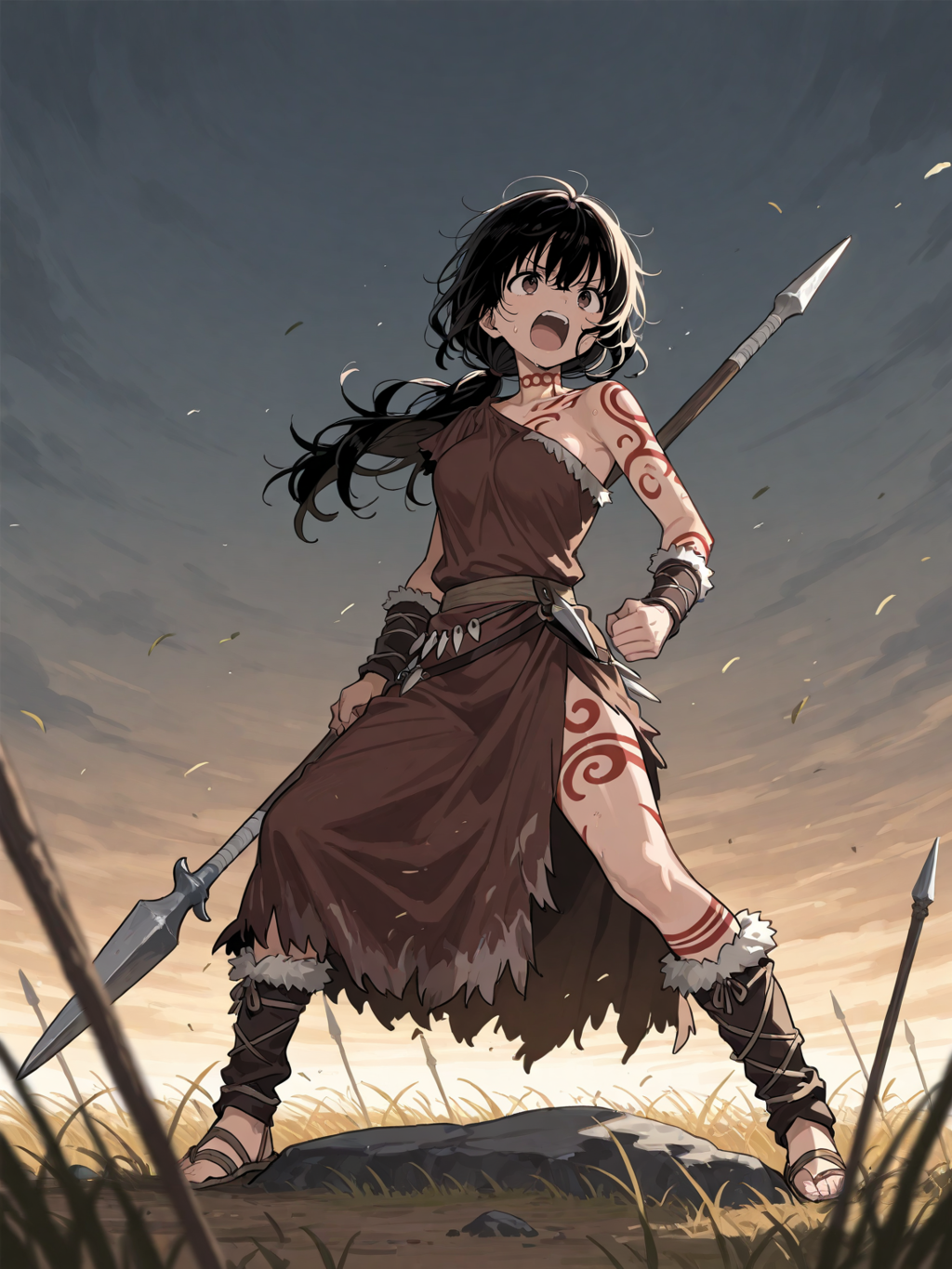 古代の女戦士
