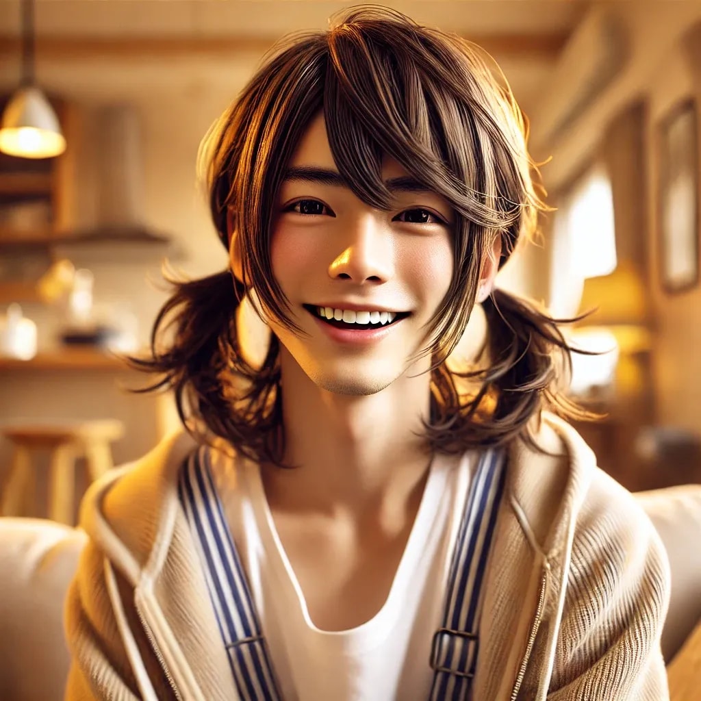 ツインテ男子