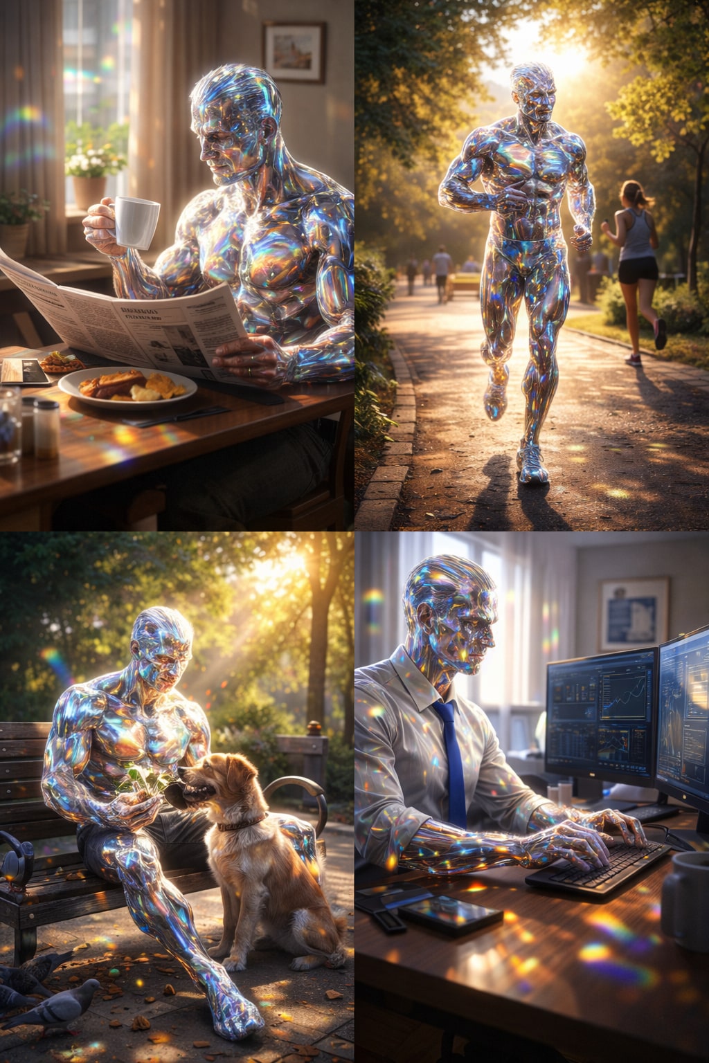 隕石を止めた男性とその後