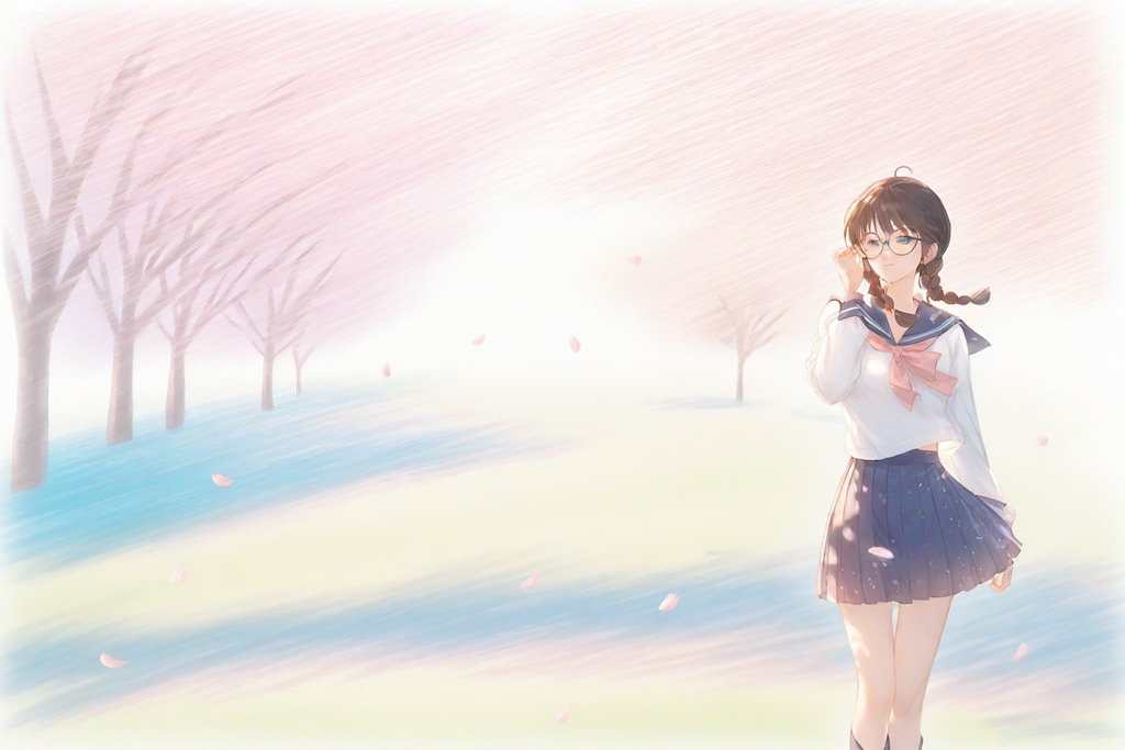 春風に吹かれて