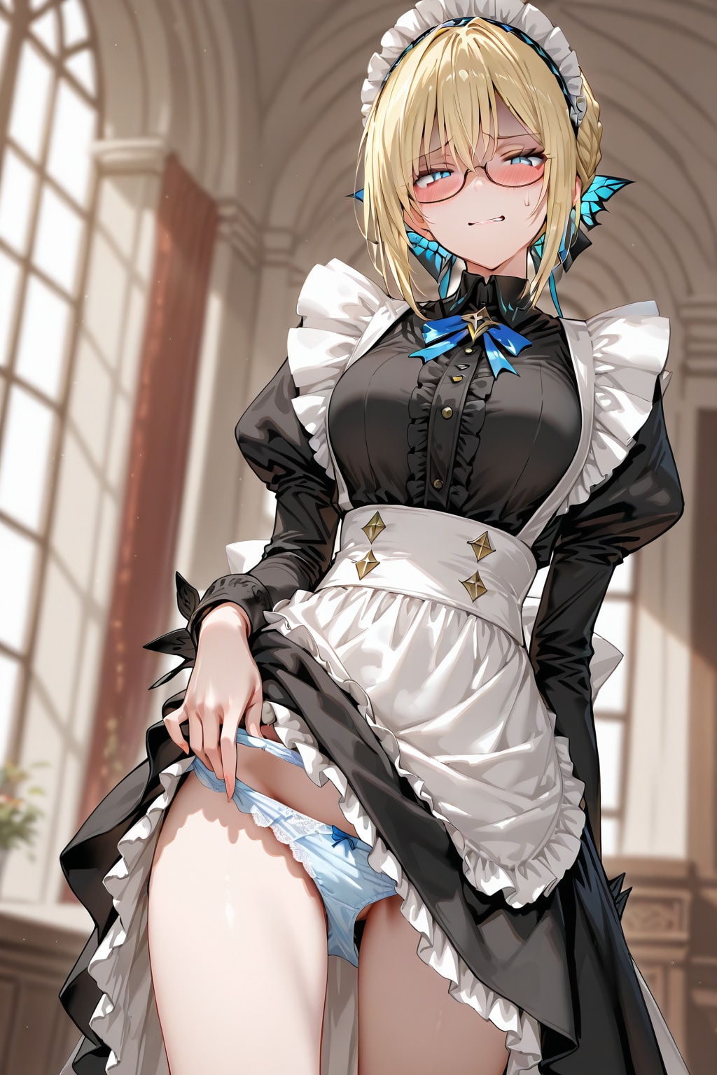 嫌な顔見せメイド