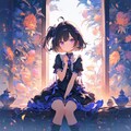 黒髪サイドアップちゃん 3枚目