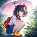 黒髪サイドアップちゃん 2枚目