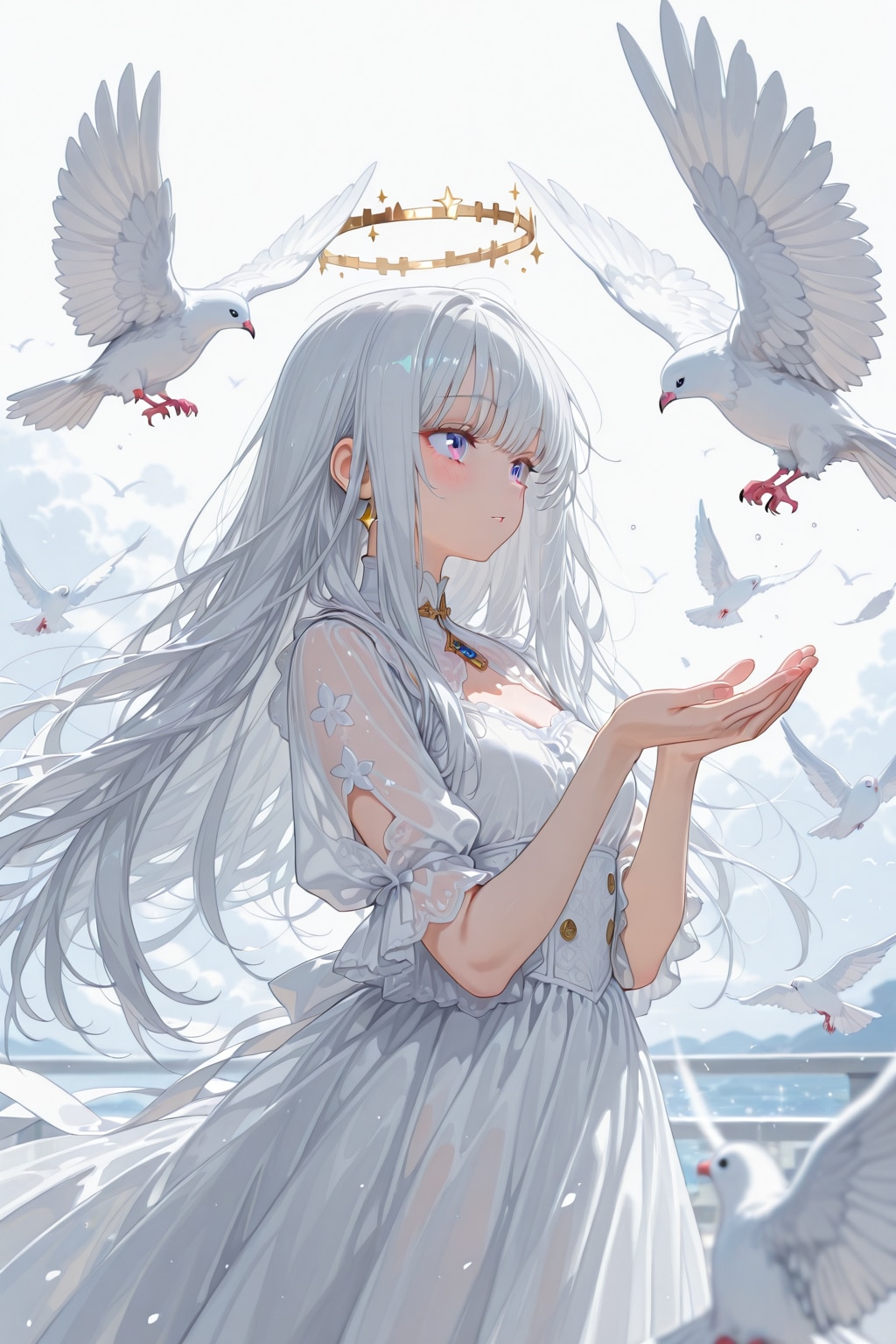 白い鳥