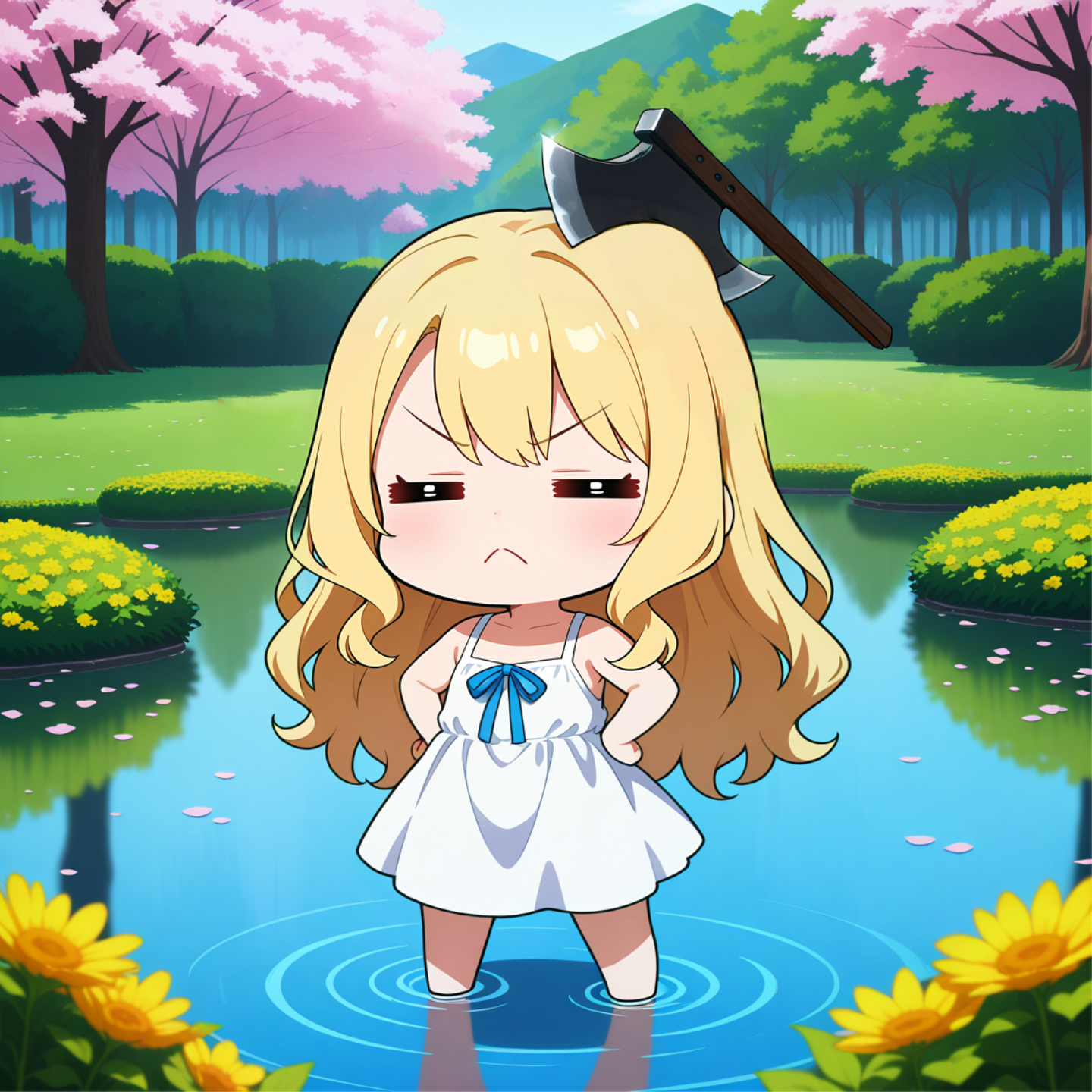 お前が落としたのはこの斧かっ！