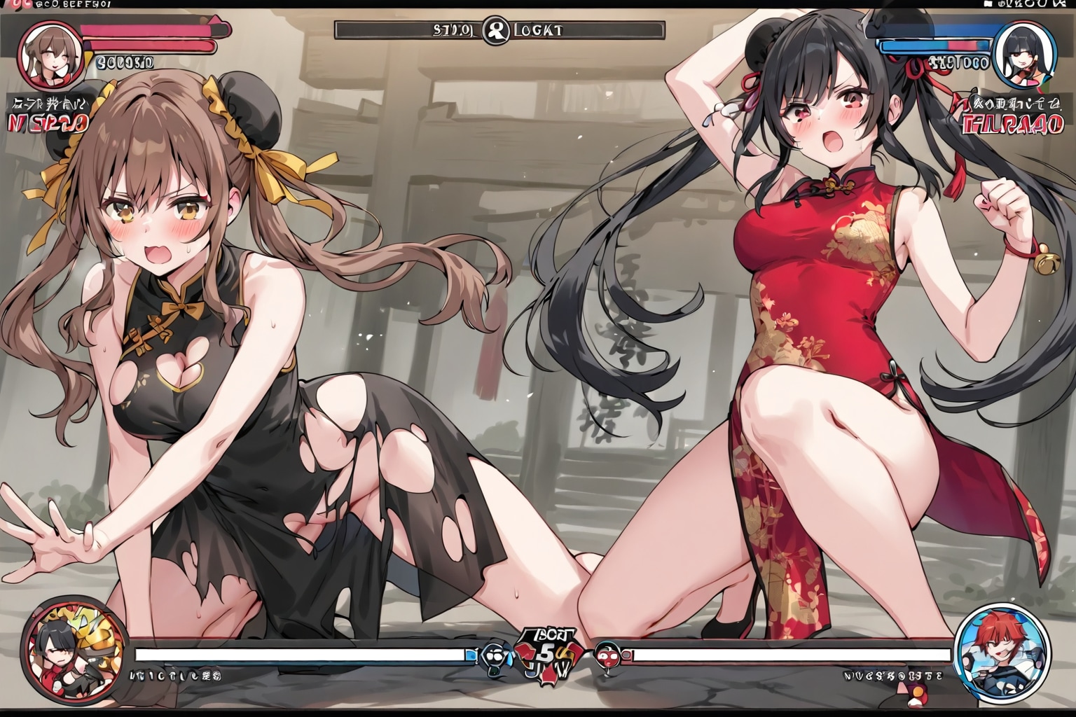 そういえば格闘ゲームの中にダメージで服が破れるってあったよね