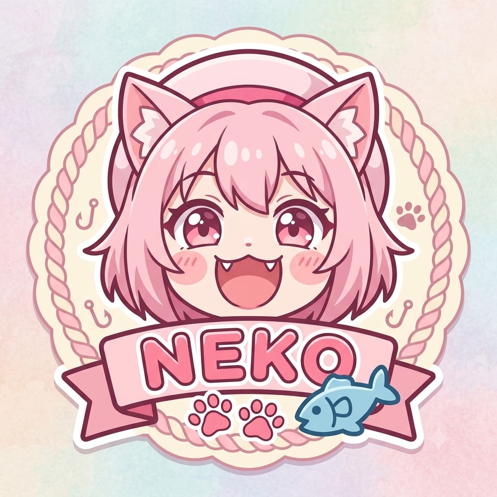 ねこちゃんロゴ