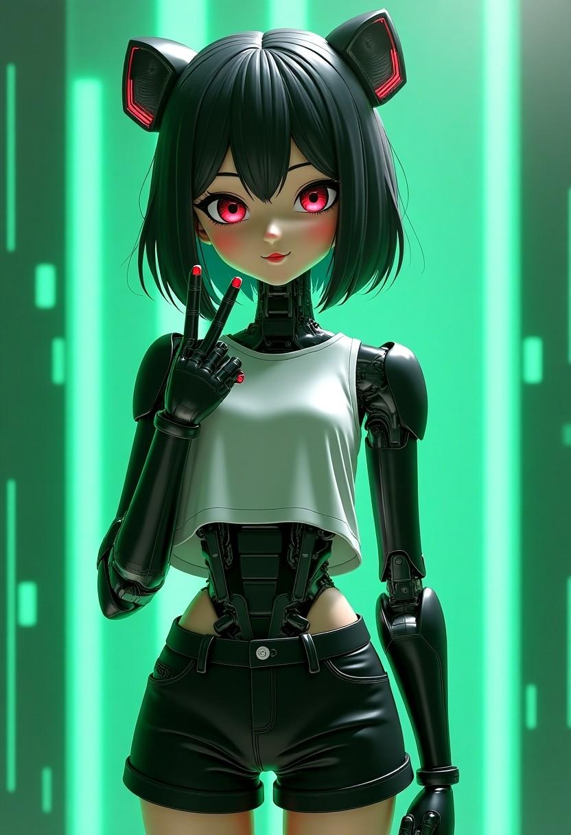 メカ娘2721号 | の人気AIイラスト・グラビア