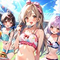南ことり ランジェリーピクニック～かわいいパンティー&ブラジャー～⭐️3 11枚目
