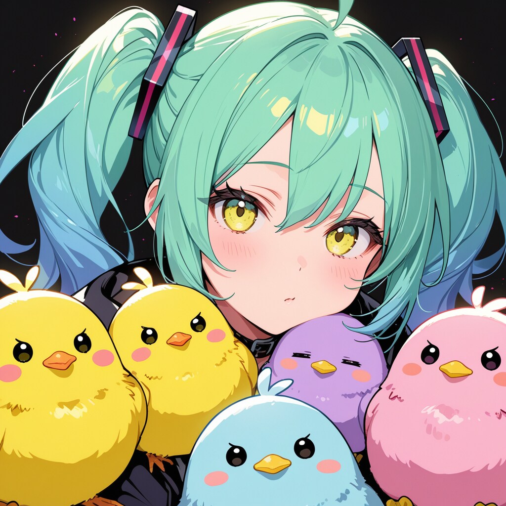 ひよこと女の子 2