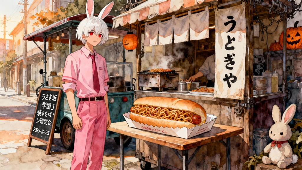 今日の焼きそばパン　2025-10-25