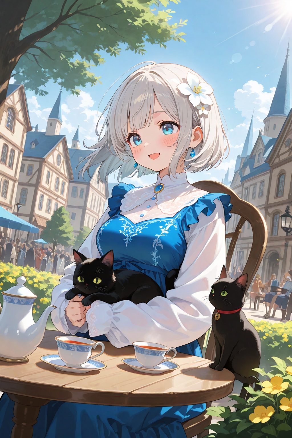 クロネさんとティータイム