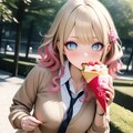 クレープ 2枚目
