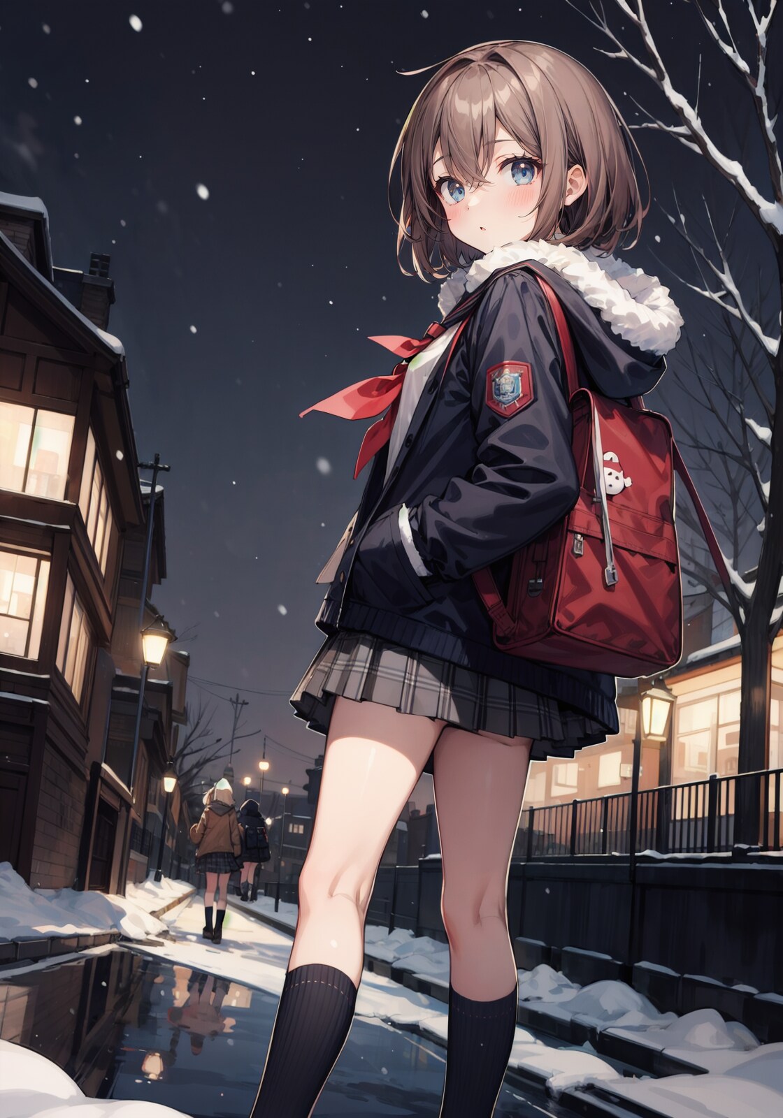 寒いし早く帰ろっ、お兄ちゃんっ
