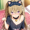 黒猫な真白 2枚目