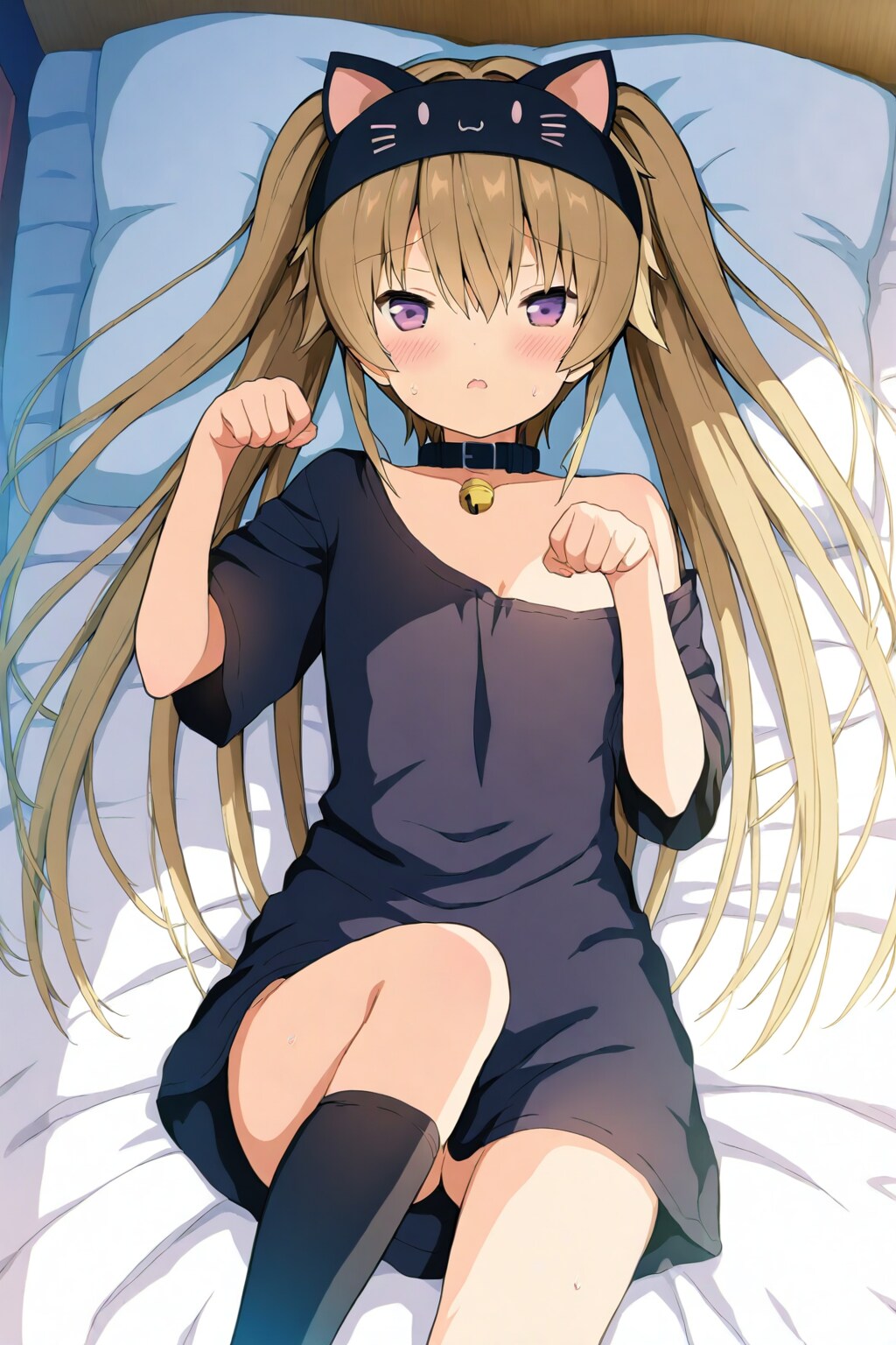 黒猫な真白
