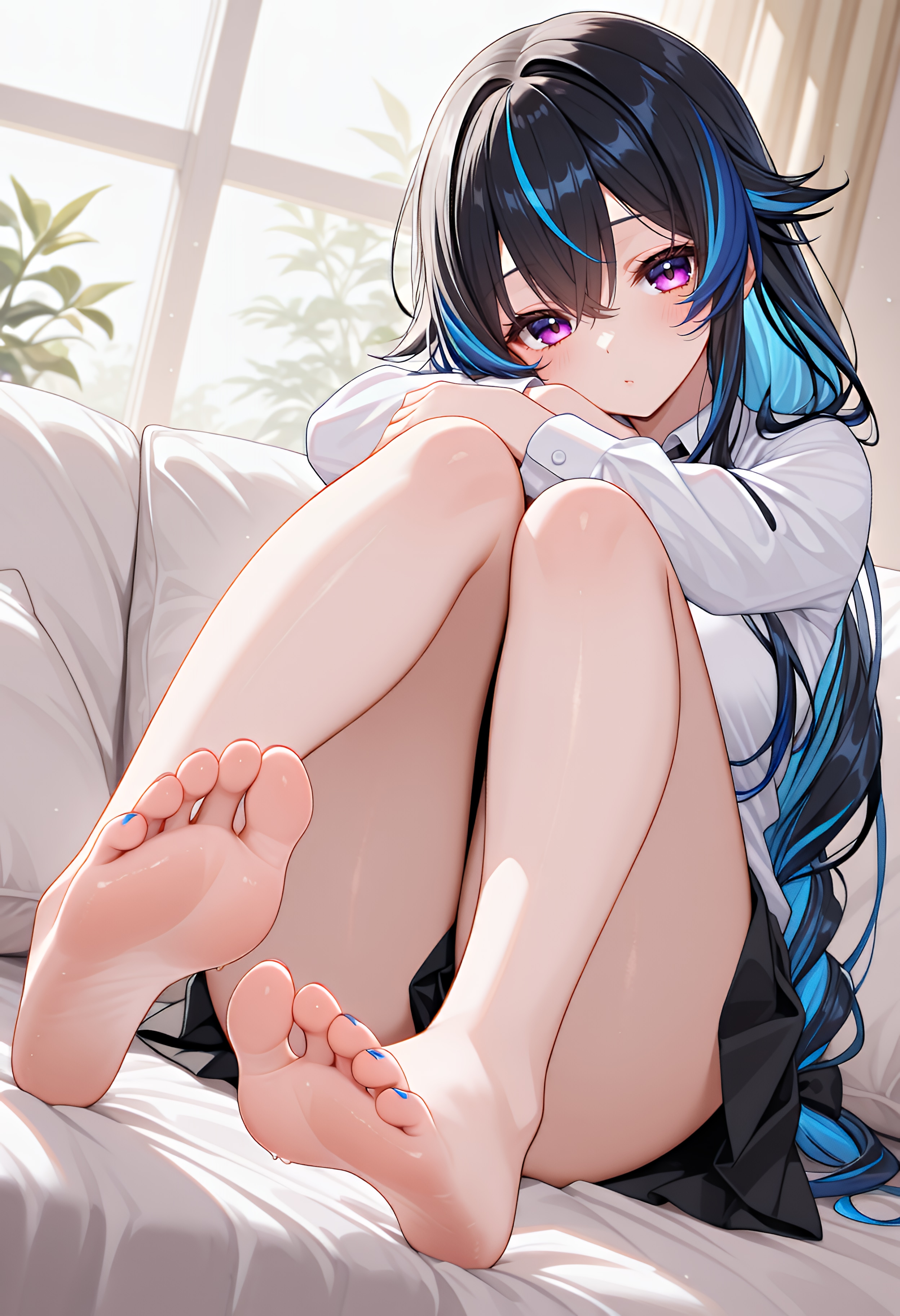 生足 | の人気AIイラスト・グラビア